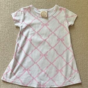 The Beaufort Bonnet Company Pink and White Casual Dress - Polly play dress
